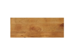Vidaxl Tampo De Mesa Retangular 80x20x2,5 Cm Mangueira Maciça