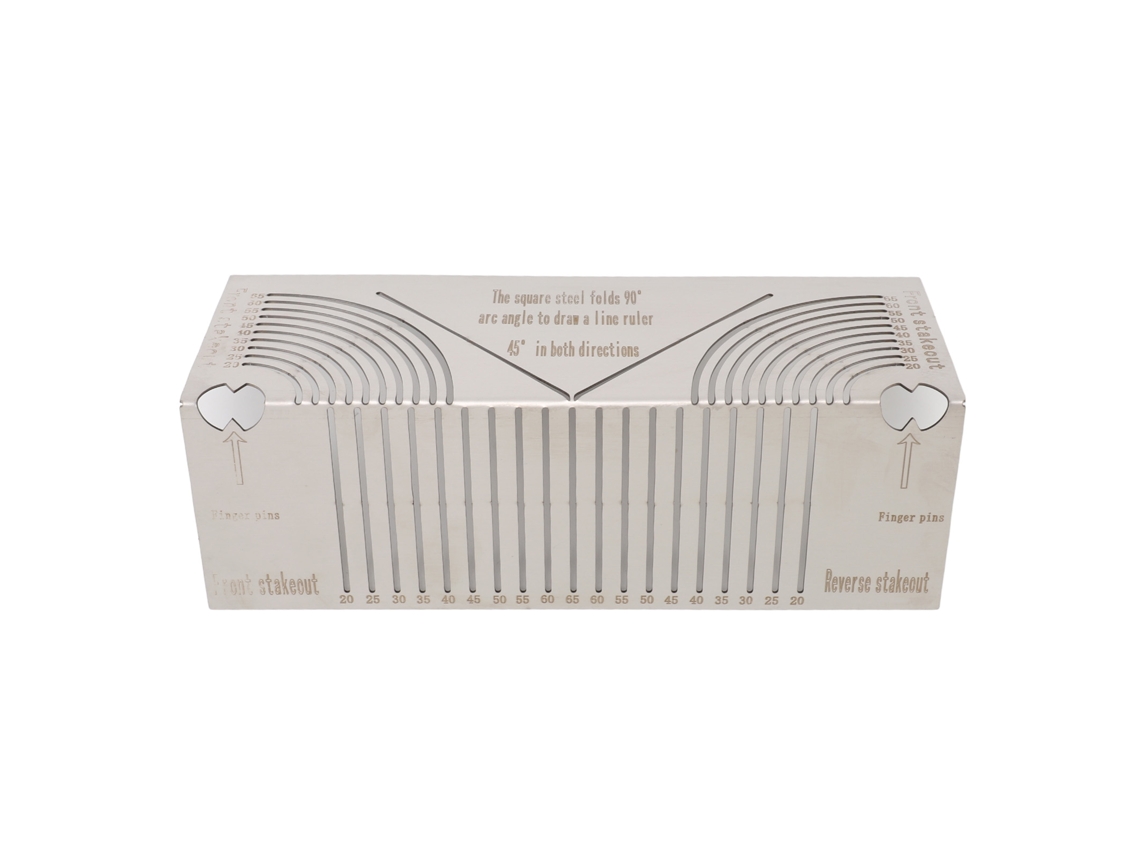 Ferramenta De Marcação De Arco Angular Laxiscreed De 28cm Com Dupla Funcionalidade Ajustável