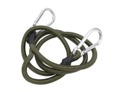 Corda Elástica De Borracha Resistente 120 Cm Com Ganchos Para Camping E Pesca