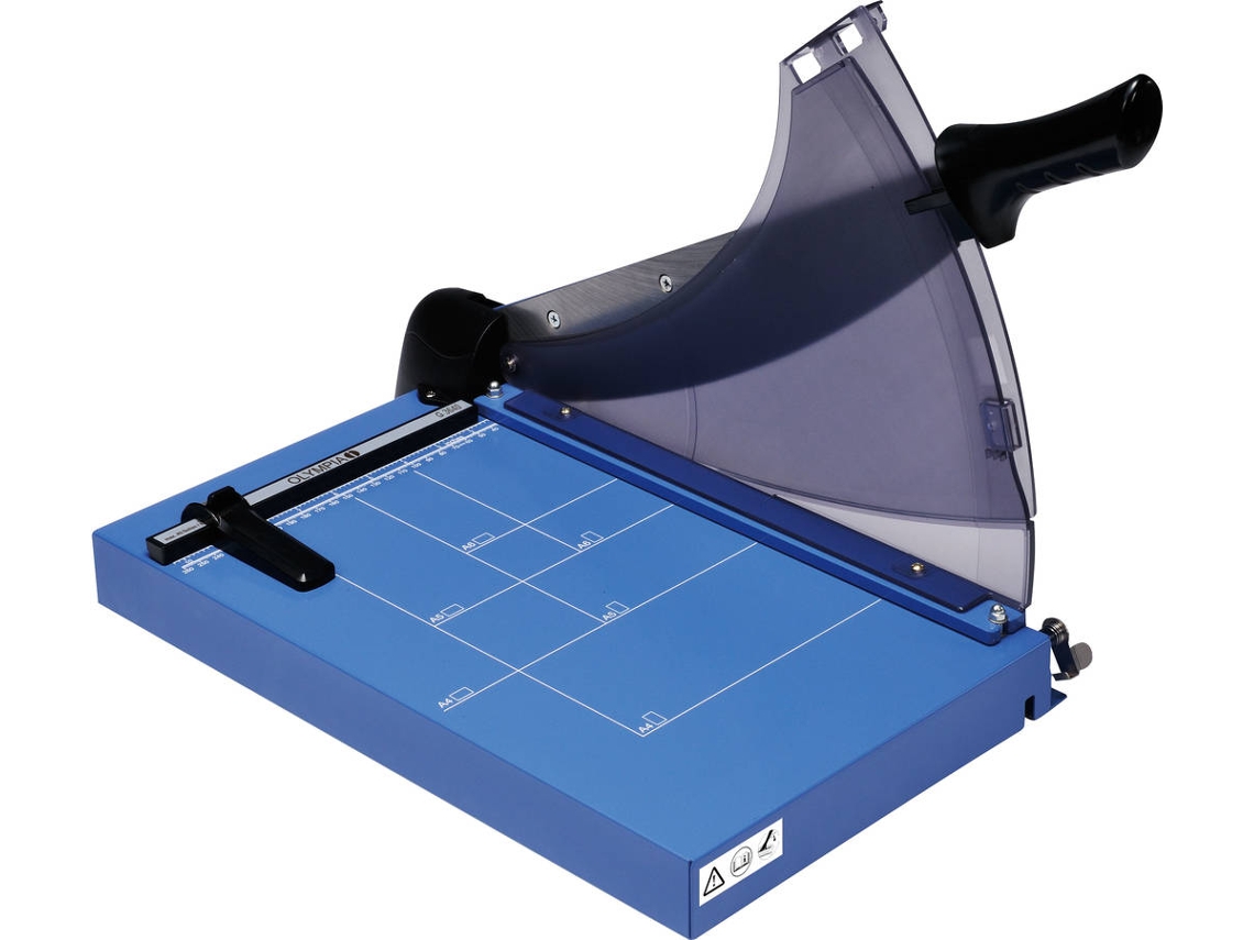 Guilhotina OLYMPIA G 3640 Azul (40 folhas - 36cm - A4)