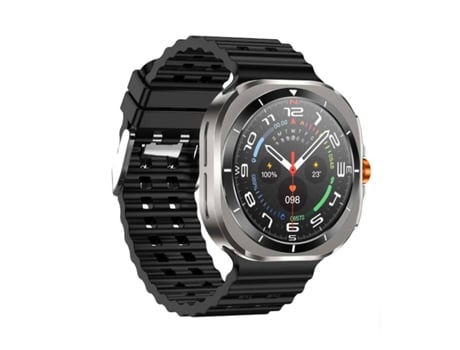 Relógio Inteligente Titanium - Ecrã 1.46 Hd, Monitoramento Cardíaco 24h, Bateria 300mah, Ip68, Design Resistente