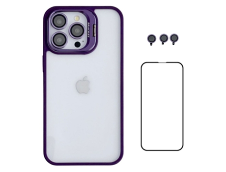Suporte Casa Para Iphone 12 Pro Wanlonfeng Acrílico Roxo