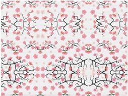 Colcha de Flanela com Estampa Flor Cerejeira Japonesa Macia e Aconchegante para Sofá Quarto 152 4 X 127 Cm,