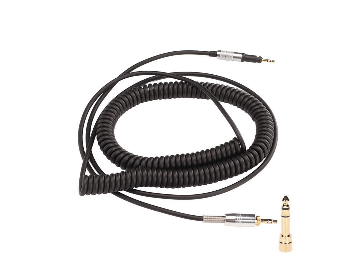 Cabo Enrolado LAXISCREED 3.5mm para 2.5mm Sennheiser Hd515 Hd518 Hd558 Hd598