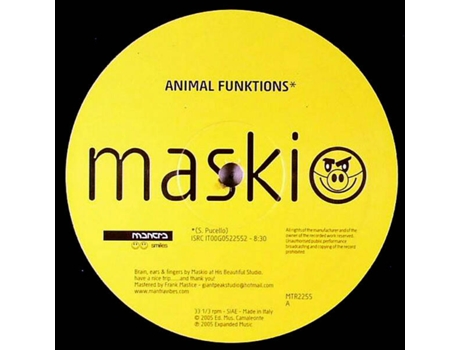 Vinil Animal Funktions Mantra Smiles