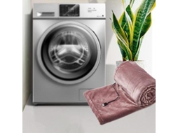 2026 manta Elétrica Usb com Aquecedor de Mãos Tipo Fleece Ajuste de Temperatura Lavável Portátil Inverno 100*80cm Rosa