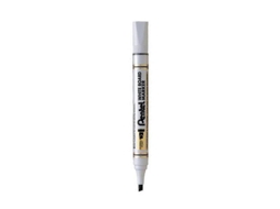 Marcador Pentel Mw86 Quadro Br. Biselado Preto