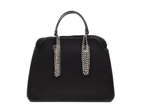 Saco De Ombro De Mulher Libelulla Villarbasse Interna Estampada Preto (24)