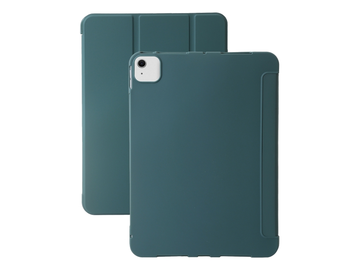 Capa Para Ipad Air 11 2026/2025/2024 11 Polegadas Com 3 Dobras,verde Escuro