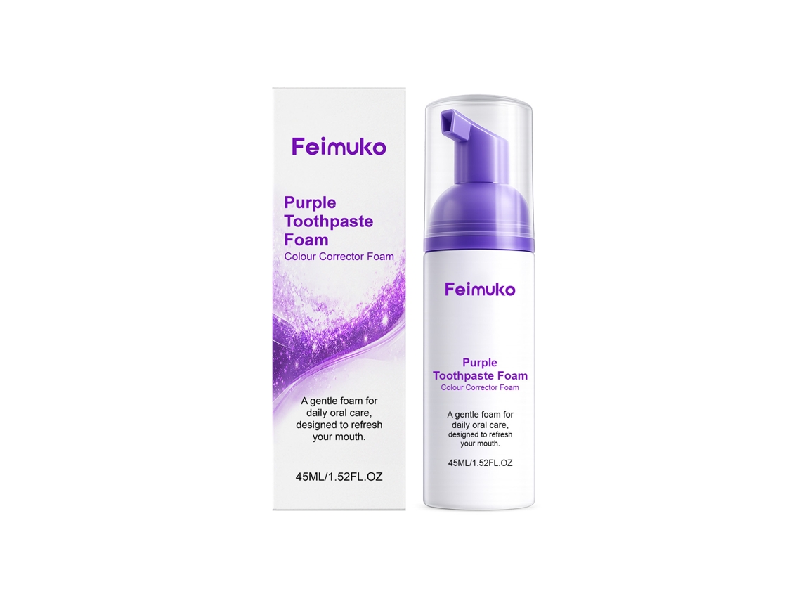 Mousse Roxa Limpeza Dentes Higiene Bucal LAXISCREED