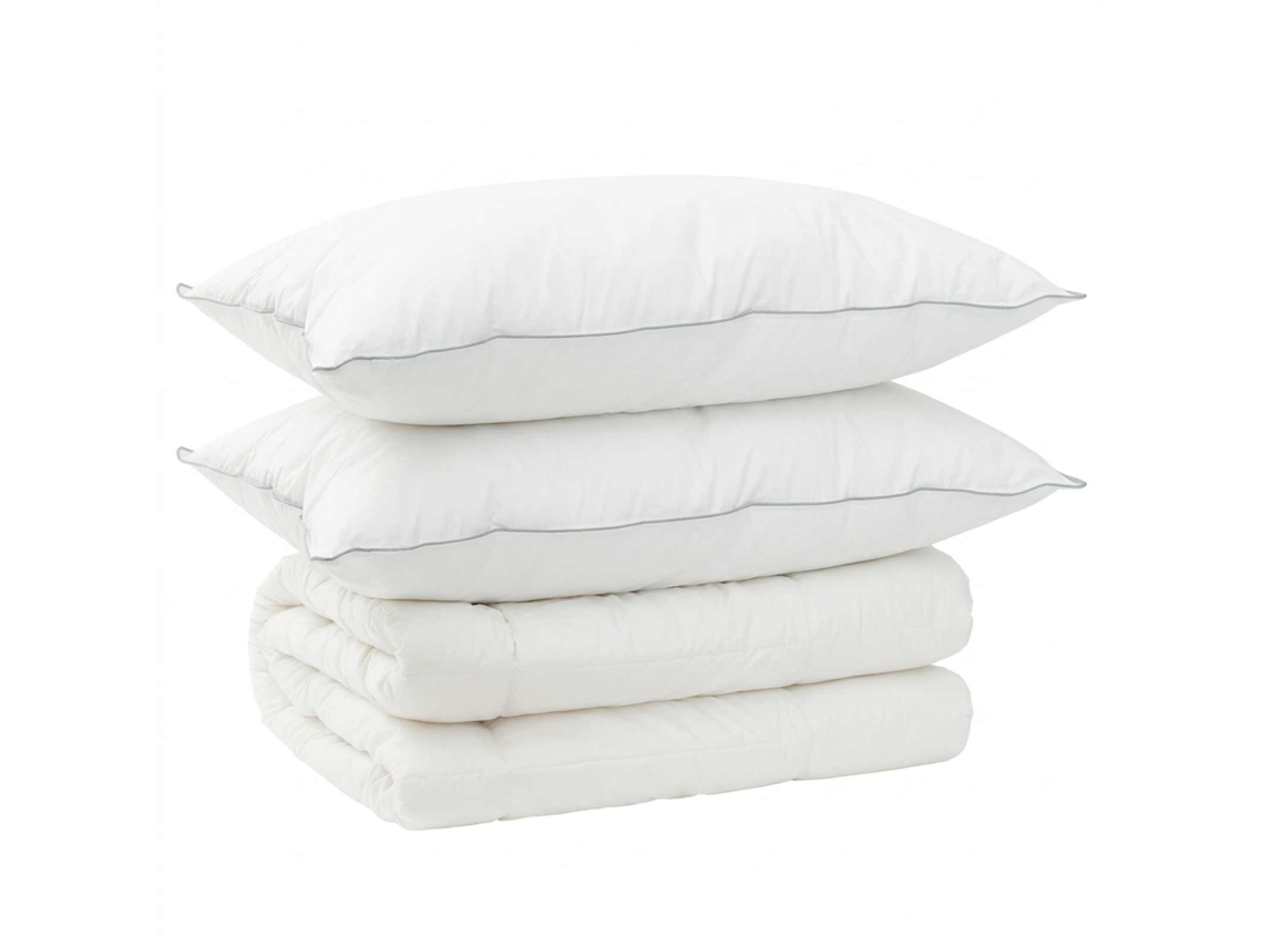 Vidaxl Conjunto De Edredão E Almofadas 3 Unid. 220x260 Cm 4 Estações