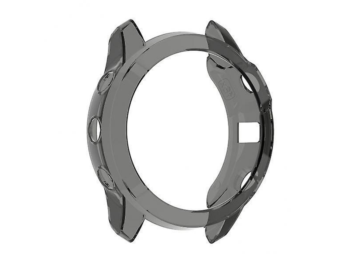 Capa protetora de silicone para tela de relógio inteligente Garmin Fenix ​​​​6x preta Ly Ebike