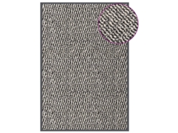 Vidaxl Tapete De Entrada Tufado 60x90 Cm Castanho-claro