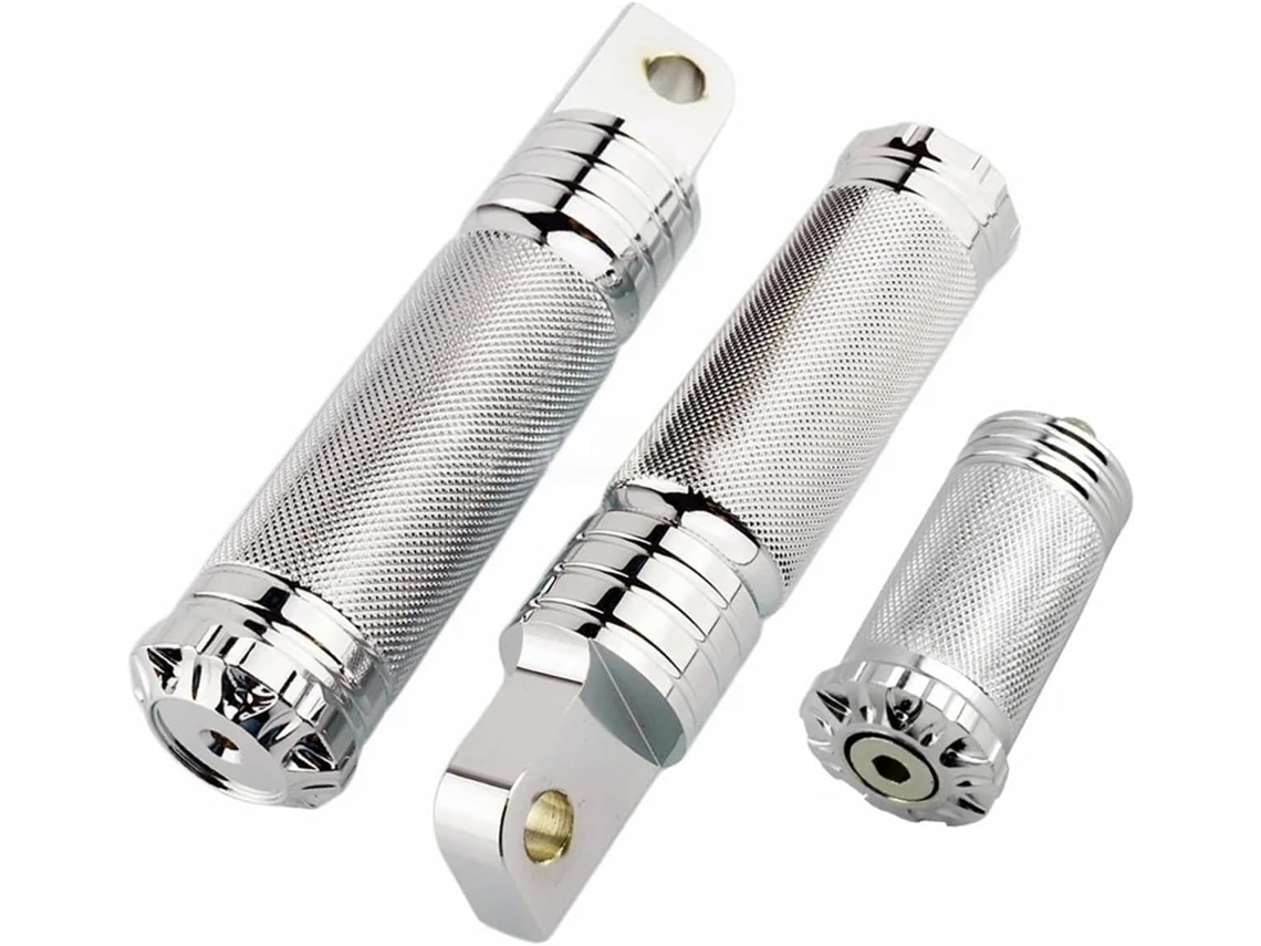 Apoios para os Pés do Piloto Adequados Harley Sportster XL Pedais Apoio Compatíveis Estes Traseiros Liga