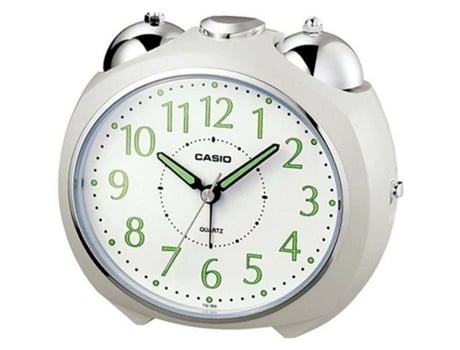 Relógio-Despertador Casio Retro Prateado