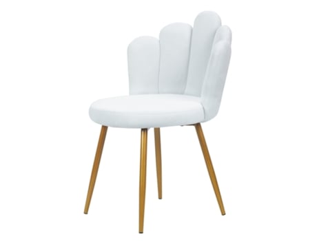 Cadeira De Maquiagem, Móveis Para Quarto Poltrona De Sala Confortável Poltrona Concha Com Pés De Metal, Cadeiras Para Sala Biplut