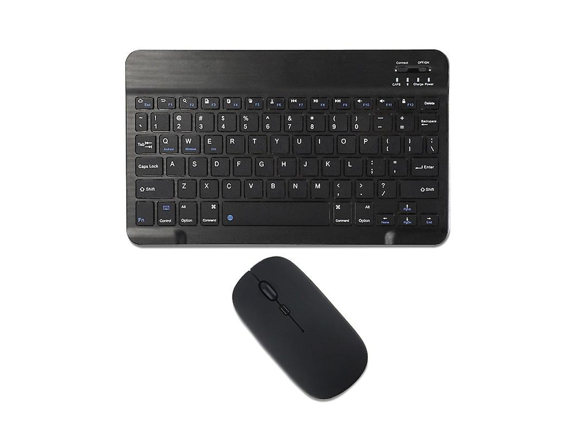 Combinação De Teclado E Mouse Para Ipad, Teclado Sem Fio Bluetooth Everley891
