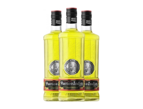 Gin PUERTO DE INDIAS Lemonberry (0.7 L - 3 Unidades)