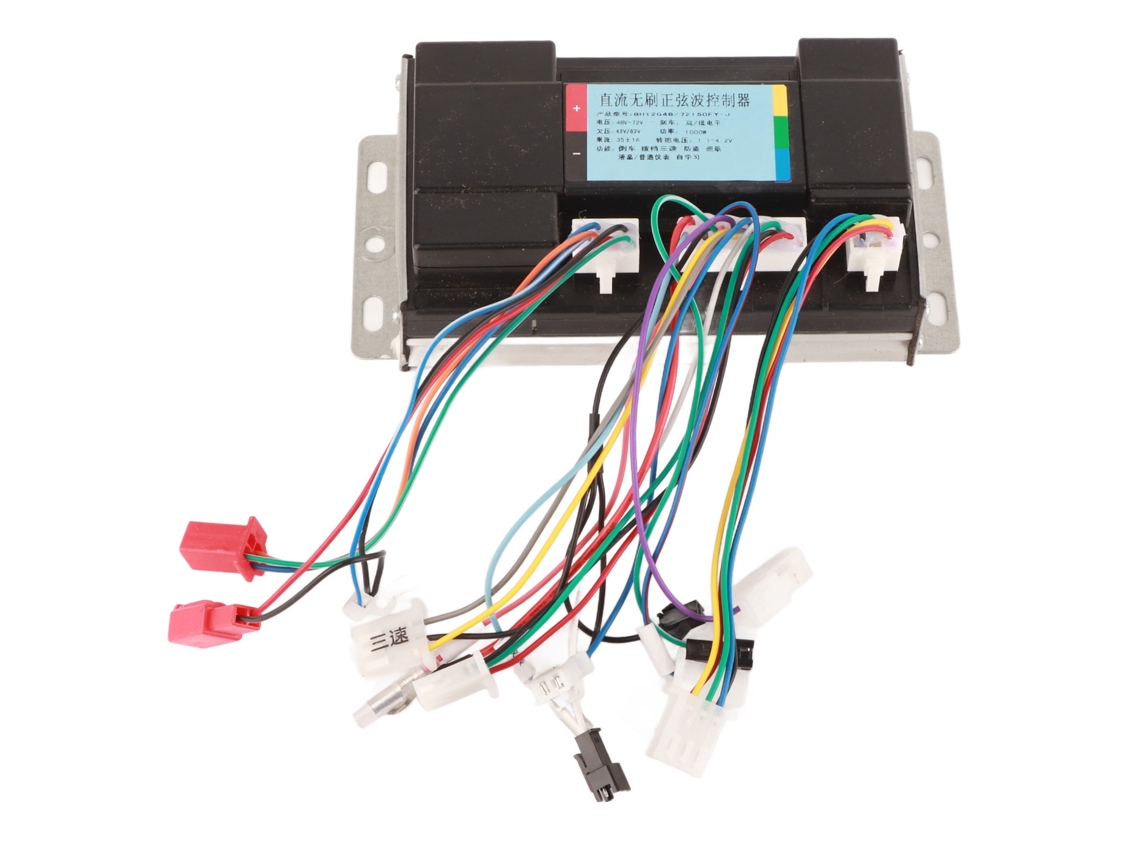 Controlador De Motor Sem Escova 1000w Sinal Senoidal Para Bicicleta Elétrica Scooter 48‑72v