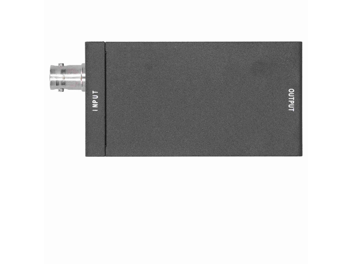 Convertidor SDI a HDMI 3G 1080p, portátil, con audio y vídeo, enchufe británico | S/MARCA