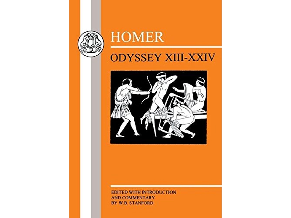 Livro Homer OdysseyXIIIXXIV Greek Texts de Homer (Inglês)