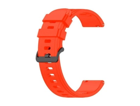 Bracelete Silicone com Fivela para Amazfit Gtr 3 Pro 47Mm Laranja