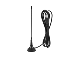 Antena interna digital HDTV DVB T UHF VHF de 10 dB com base magnética plug and play com S/MARCA