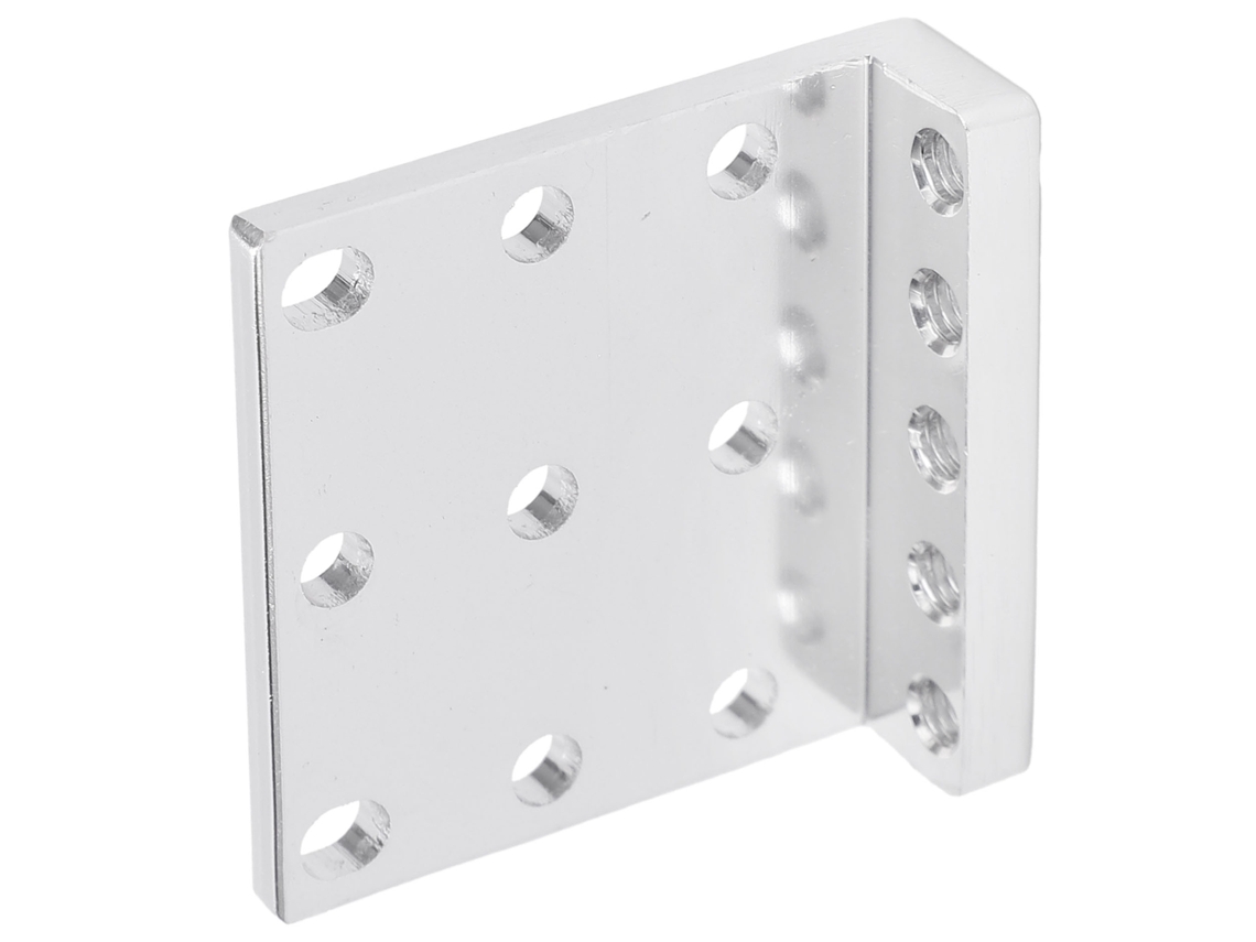 Torneira De Montagem Lshape 321100010001 Alumínio 40x40x12mm Rosca M4x0.7mm