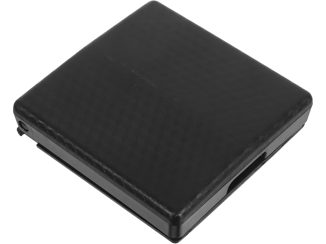 Porta-copos Dobrável Para Carro, 3 Peças, Em Abs Preto.