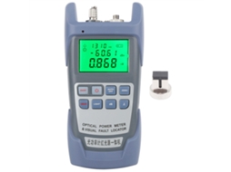 Medidor De Potencia Óptica Dxp-50d Tester De Fibra Óptica Luz Roja 5km 1mw