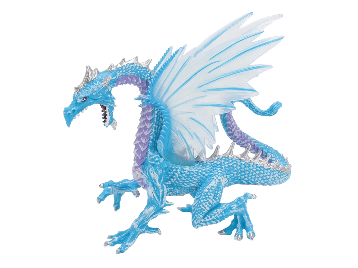 Modelo De Dragão Voador Antigo Realístico Artesanato Estático Decorativo Coleção Pvc Pl124
