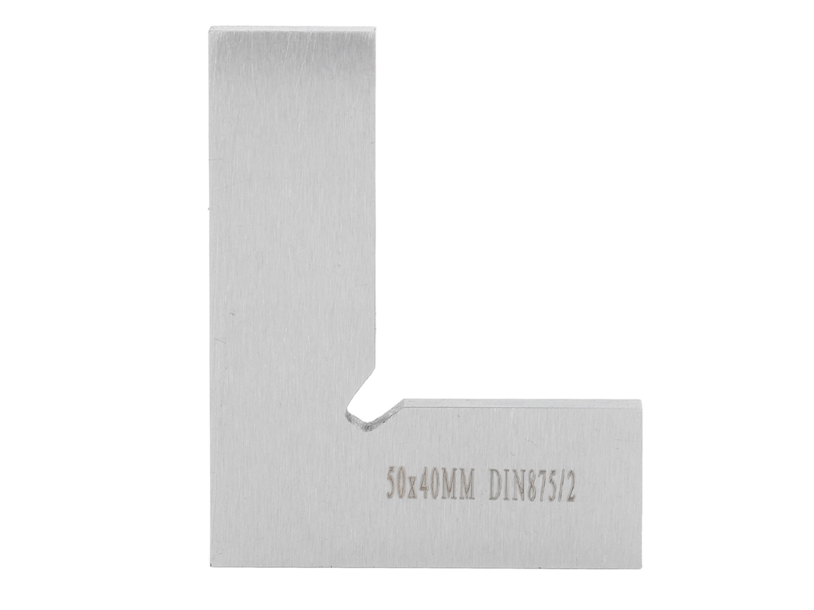 Régua De Ângulo Retângulo 90 Graus 50x40mm Para Marcenaria Ferramenta De Engenheiro