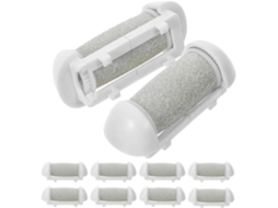 Kit Com 10 Cabeças De Substituição Para Lixa Elétrica De Pés (plástico)