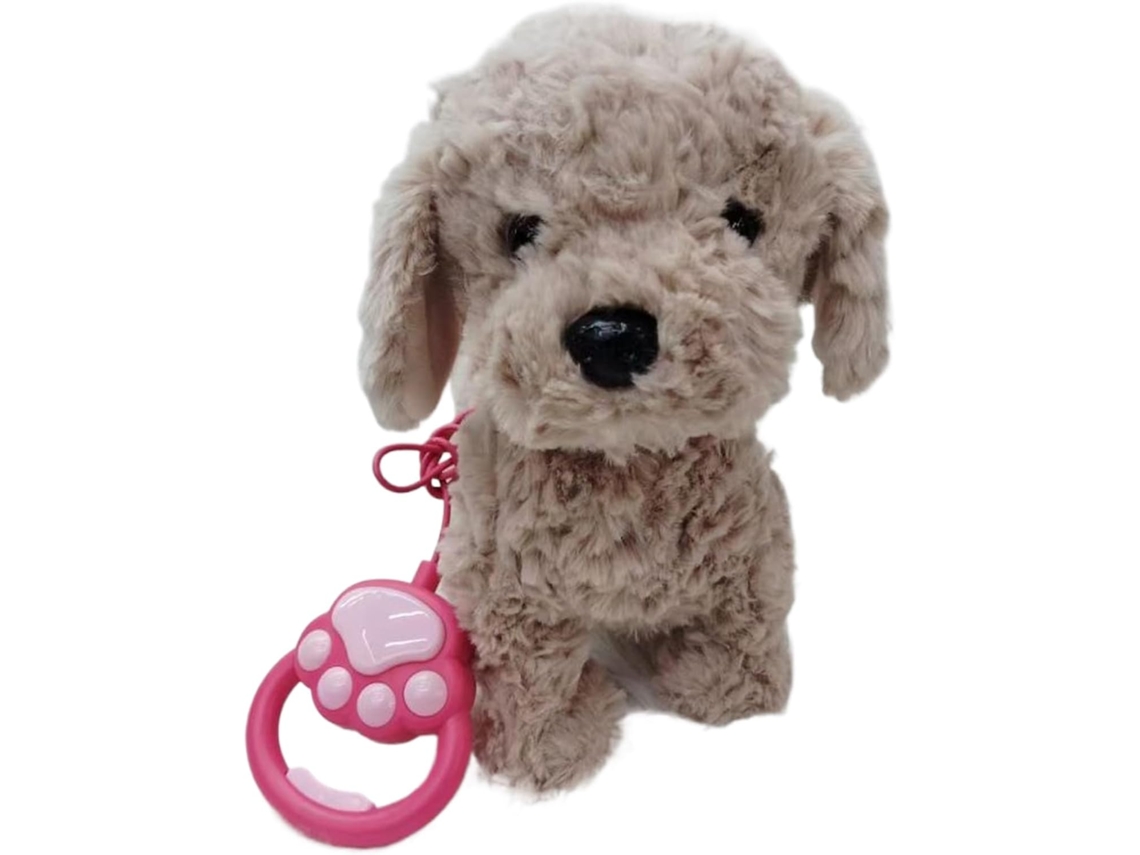 Cachorro De Brinquedo Que Late | Brinquedo De Pelúcia Interativo Elétrico E Confortável Brinquedo Vayotoy