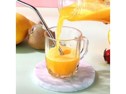 Lurelia Liquidificador Portátil Recarregável Usb, 380ml, 6 Lâminas, Aço Inoxidável, Para Smoothies, Azul