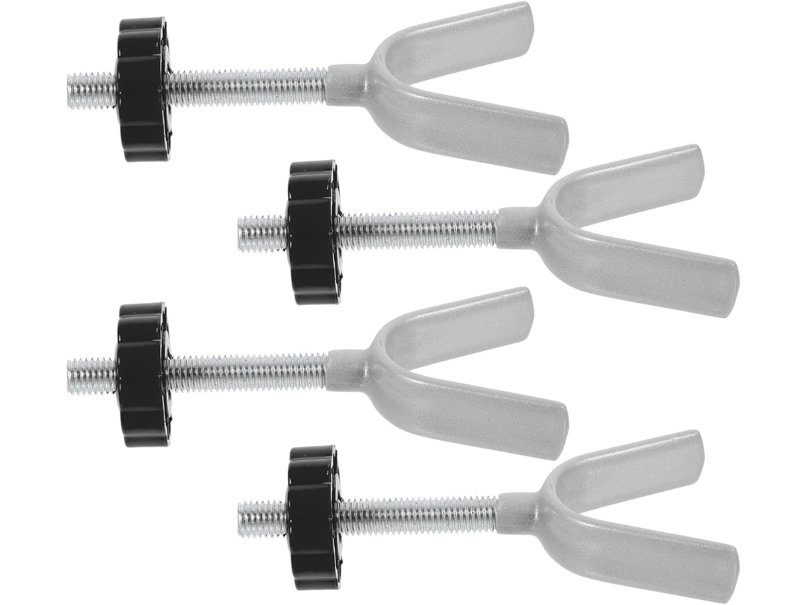 Guarda Corpo De Segurança Para Portão, Fácil De Transportar E Simples, 4 Peças Com Porcas, Parafusos Em Forma De Y E Com