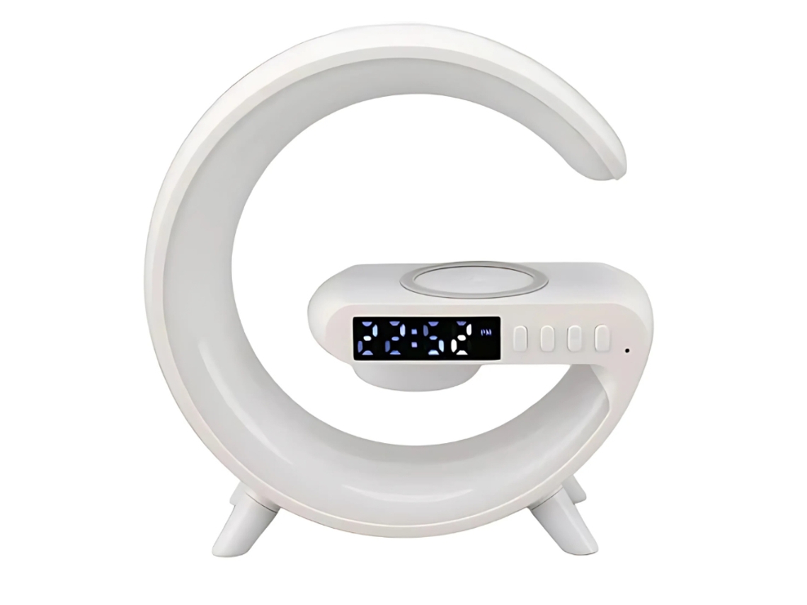 Carregador Multifunções Com Luz Ambiente