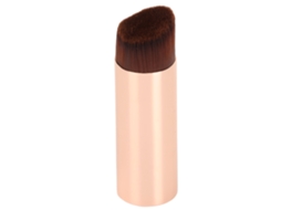 Pincel De Maquillaje Suave De Cabeza Plana Oblicua Mini Para Viajes
