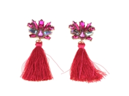 Brincos Longos Tassels Estilo Boêmia Franja