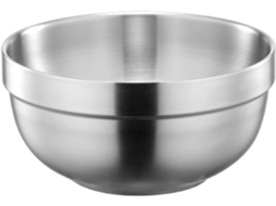 Saladeira Em Aço Inoxidável, Fácil De Limpar, Tigela Térmica Para Sopa, Isolamento Metálico, Utensílio