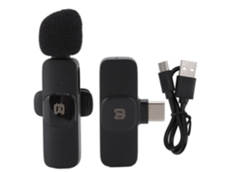 Microfone Lavalier Sem Fio LAXISCREED 360 Graus