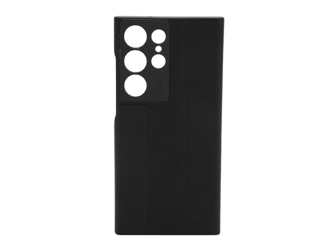Capa para Samsung S23 Ultra com proteção completa e couro