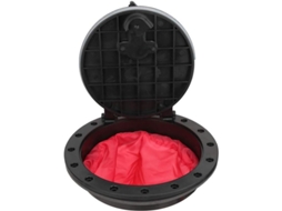 Tapa De Compartimento De Tipo Circular Antideslizante Para Canoa Kayak Barco, 8 Polegadas