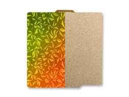 Placa De Impressão 3d 257x257mm Chameleon Smooth + Texturada Pei Acero Flexible Para Bambu X1c/x1/x1e/p1p/p1s/a1