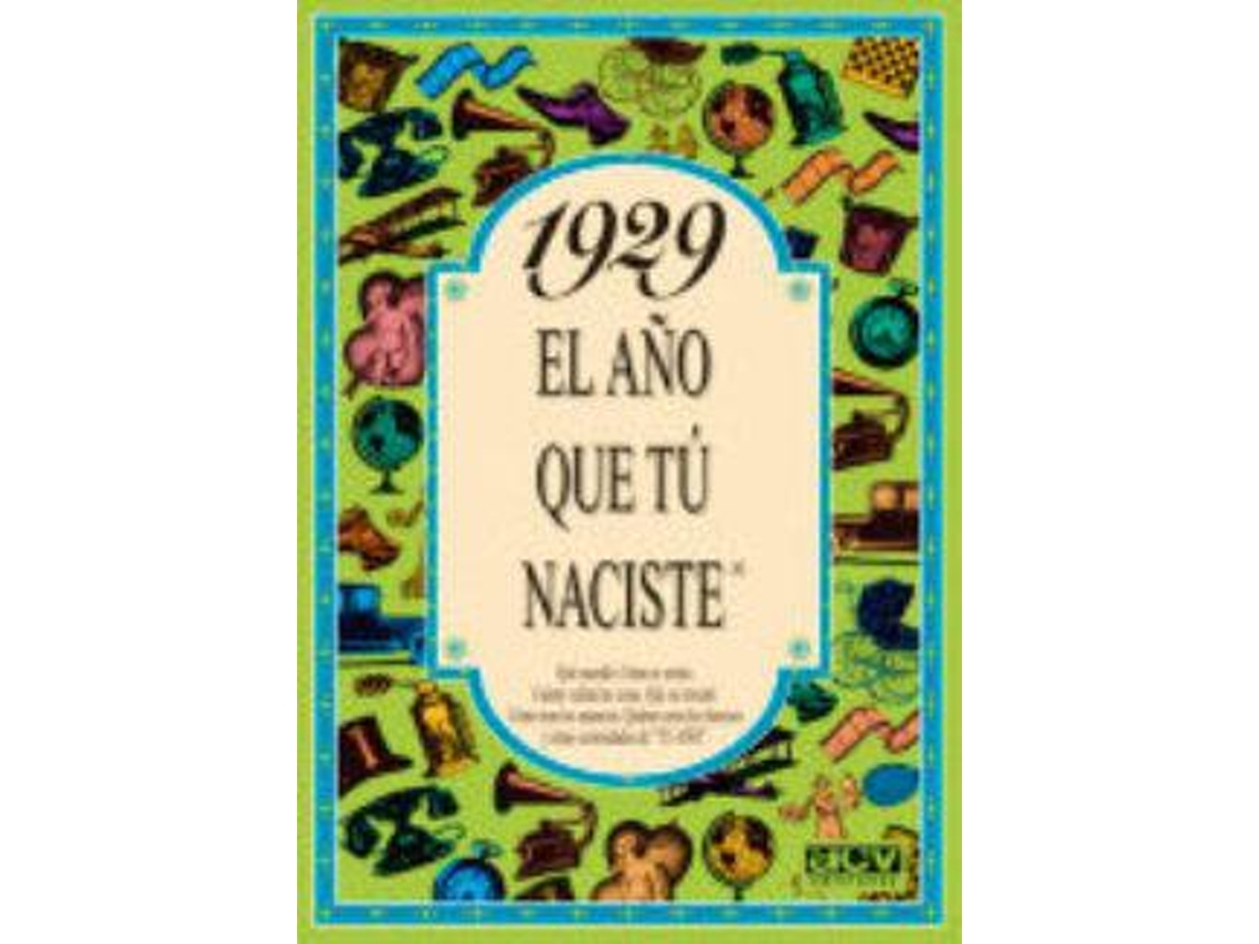 Livro 1929 El año que tú naciste de Rosa Collado Bascompte (Espanhol)