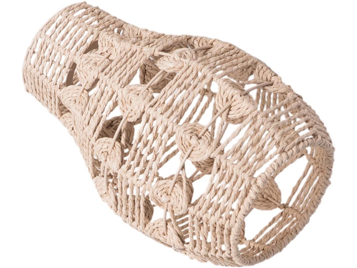Abajur De Juta Para Luminária Pendente, Decoração Natural Para Casa, Estilo Compatível.