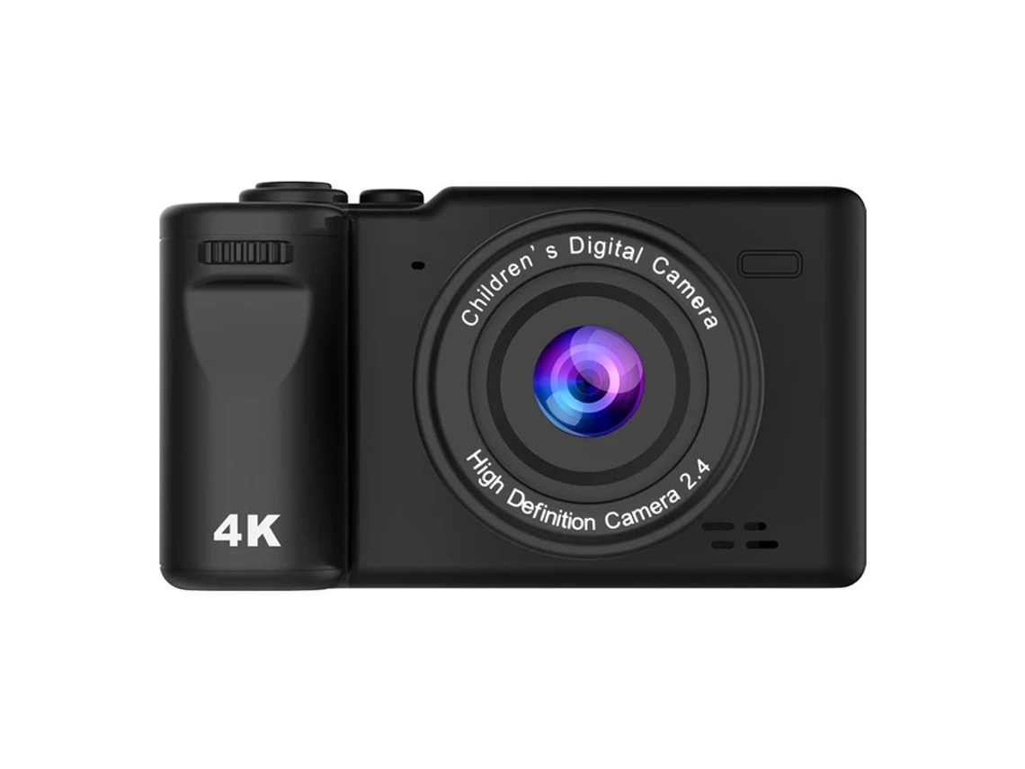Câmera digital Yizhood DC403 1080P, zoom de 16x, luz anti-LED pré-projetada, cartão TF de 32 GB, rosa
