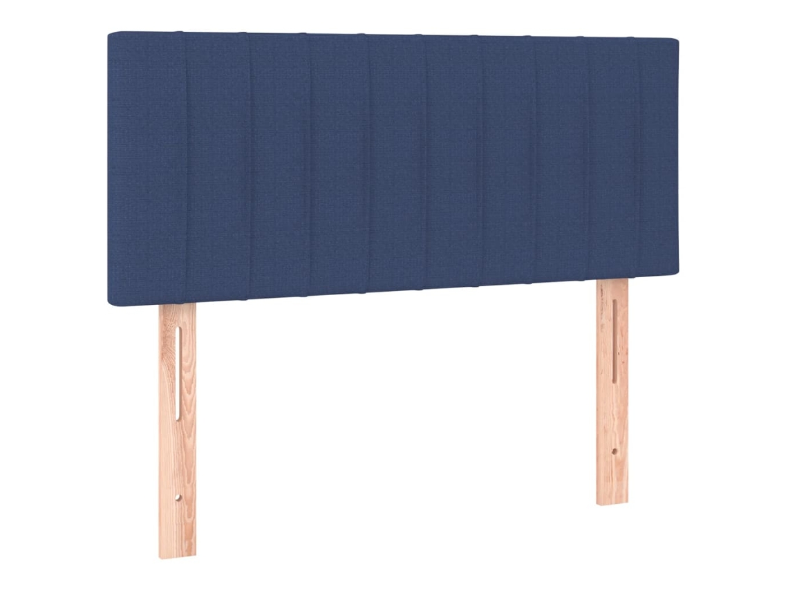Cabeceira VIDAXL Azul Tecido (90x5x88 cm )