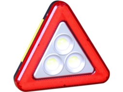 Triângulo De Emergência Led Refletor De 13 Cm