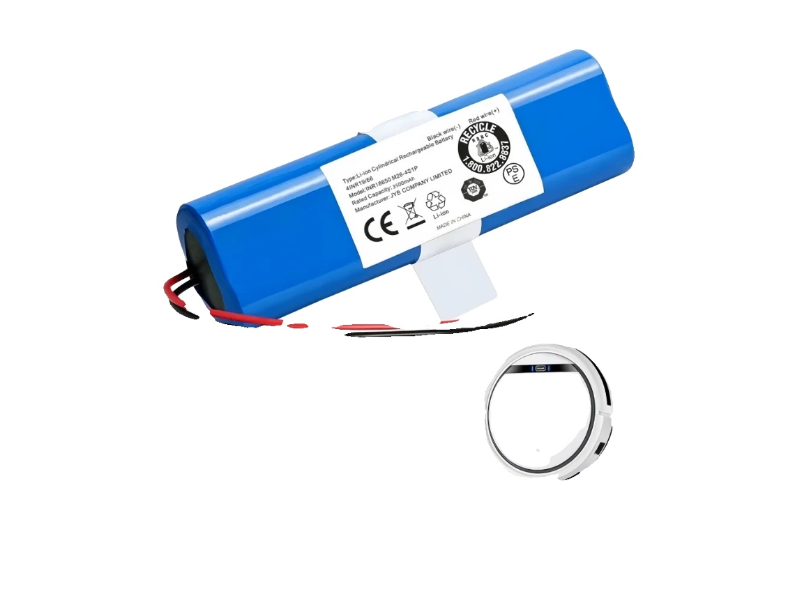 Bateria De Lítio Para Aspiradores Robóticos Ilife, Alta Capacidade De 2600mah, Tecnologia Li Ion Segura,2600mah Oem